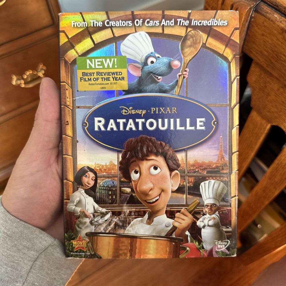 Ratatouille, DVD, Ian Holm,Patton Oswalt,Lou Romano,Brian Dennehy,Peter Sohn,Bra